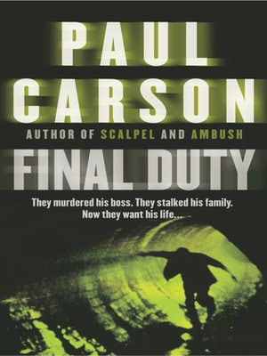 cover image of Final Duty